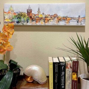 Panoramica Water Color painting