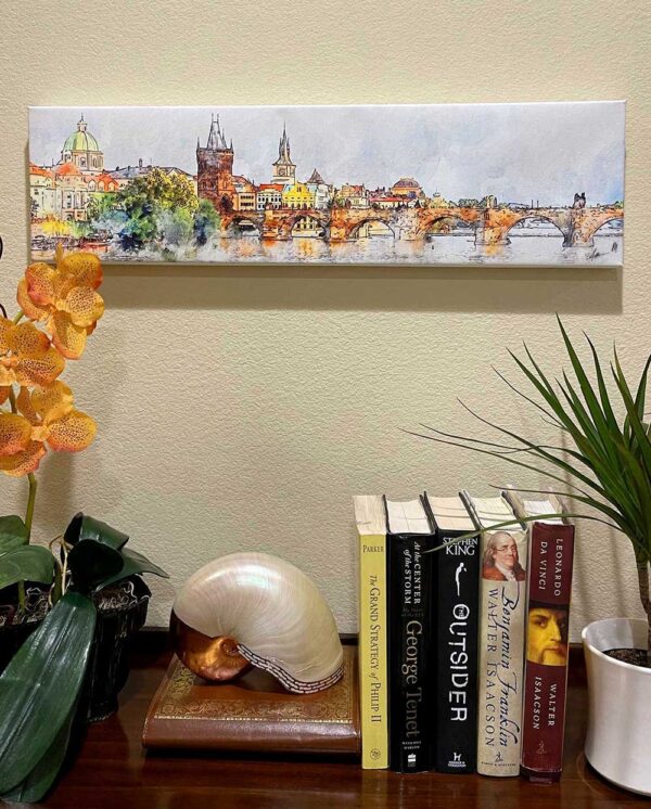 Panoramica Water Color painting
